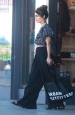 VANESSA HUDGENS Shopping at Urban Outfitters in Studio City 11/08/2016