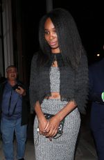VENUS WILLIAMS at Catch LA in West Hollywood 11/12/2016