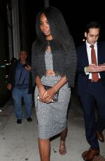VENUS WILLIAMS at Catch LA in West Hollywood 11/12/2016