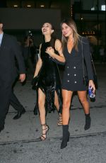 VICTORIA JUSTICE and MADISON REED Leaves Catch LA in West Hollywood 11/10/2016