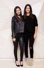 VICTORIA JUSTICE at Rebecca Minkoff x Smashbox Event in Los Angeles 11/15/2016