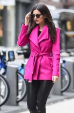 VICTORIA JUSTICE Out and About in New York 11/04/2016