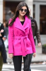 VICTORIA JUSTICE Out and About in New York 11/04/2016