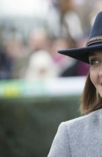 VICTORIA PENDLETON at Hennessy Gold Cup at Newbury Racecourse 11/26/2016