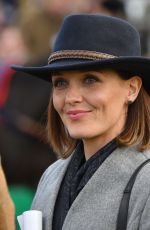 VICTORIA PENDLETON at Hennessy Gold Cup at Newbury Racecourse 11/26/2016