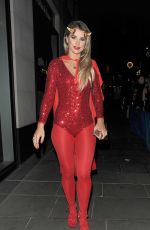 VOGUE WILLIAMS at M Restaurant Halloween Fete Party 10/29/2016