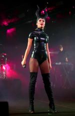 ZARA LARSON Performs at Vevo Halloween in Liverpool 10/29/2016