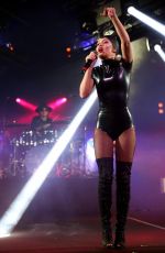 ZARA LARSON Performs at Vevo Halloween in Liverpool 10/29/2016