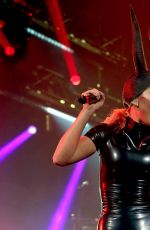 ZARA LARSON Performs at Vevo Halloween in Liverpool 10/29/2016