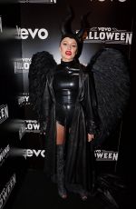 ZARA LARSON Performs at Vevo Halloween in Liverpool 10/29/2016