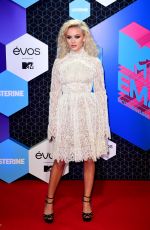 ZARA LARSSON at MTV Europe Music Awards 2016 in Rotterdam 11/06/2016