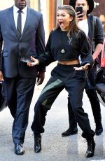 ZENDAYA Arrives at Her Daya by Zendaya Pop-up Shop in New York 11/05/2016