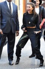 ZENDAYA Arrives at Her Daya by Zendaya Pop-up Shop in New York 11/05/2016