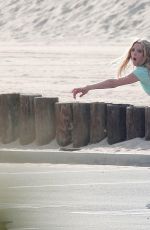 ABBY CHAMPION on the Set of a Photoshoot in Los Angeles 12/06/2016