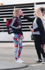 ABBY CHAMPION on the Set of a Photoshoot in Los Angeles 12/06/2016