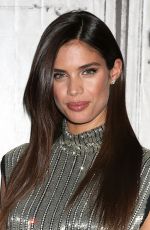 ADRIANA LIMA and SARA SAMPAIO at AOL Build in New York 12/05/2016