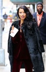 ADRIANA LIMA Arrives at Wendy Williams Show in New York 12/05/2016