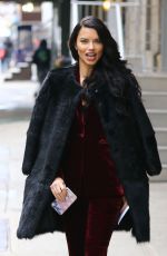ADRIANA LIMA Arrives at Wendy Williams Show in New York 12/05/2016