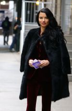ADRIANA LIMA Arrives at Wendy Williams Show in New York 12/05/2016
