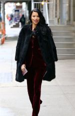 ADRIANA LIMA Arrives at Wendy Williams Show in New York 12/05/2016