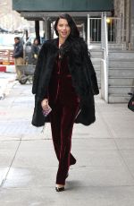 ADRIANA LIMA Arrives at Wendy Williams Show in New York 12/05/2016