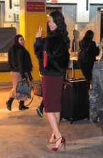 ADRIANA LIMA Leaves AOL Studios in New York 12/05/2016