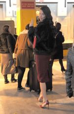 ADRIANA LIMA Leaves AOL Studios in New York 12/05/2016