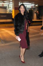 ADRIANA LIMA Leaves AOL Studios in New York 12/05/2016