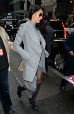 ADRIANA LIMA Leaves Today Show in New York 12/05/2016