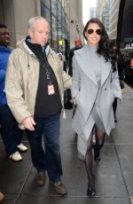 ADRIANA LIMA Leaves Today Show in New York 12/05/2016