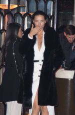 ADRIANA LIMA Leaves VS Fashion Show After Party inParis 11/30/2016