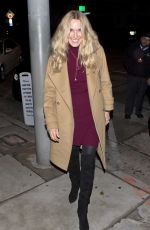 ALANA STEWART Out for Dinner in West Hollywood 12/22/2016