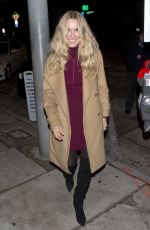 ALANA STEWART Out for Dinner in West Hollywood 12/22/2016