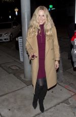 ALANA STEWART Out for Dinner in West Hollywood 12/22/2016