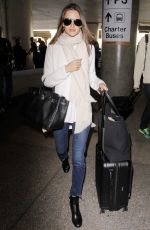 ALESSANDRA AMBROSIO at LAX Airport in Los Angeles 12/04/2016
