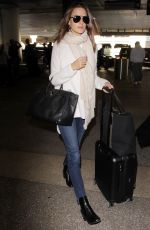 ALESSANDRA AMBROSIO at LAX Airport in Los Angeles 12/04/2016