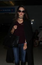 ALESSANDRA AMBROSIO at Los Angeles International Airport 12/09/2016