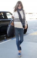 ALESSANDRA AMBROSIO at Los Angeles International Airport 12/17/2016