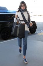 ALESSANDRA AMBROSIO at Los Angeles International Airport 12/17/2016