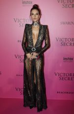 ALESSANDRA AMBROSIO at Victoria’s Secret Fashion Show After Party in Paris 11/30/2016