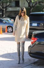 ALESSANDRA AMBROSIO Heading to a Spa in Brentwood 12/15/2016