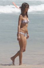 ALESSANDRA AMBROSIO in Bikini on the Beach in Florianopolis 12/29/2016