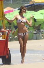 ALESSANDRA AMBROSIO in Bikini on the Beach in Florianopolis 12/29/2016