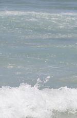 ALESSANDRA AMBROSIO in Bikini on the Beach in Florianopolis 12/29/2016