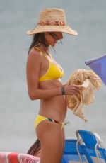 ALESSANDRA AMBROSIO in Bikini on the Beach in Santa Catarina 12/30/2016