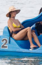 ALESSANDRA AMBROSIO in Bikini on the Beach in Santa Catarina 12/30/2016