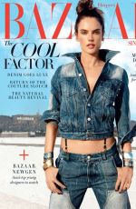 ALESSANDRA AMBROSIO in Harper