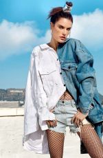 ALESSANDRA AMBROSIO in Harper