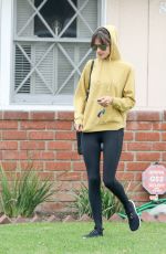 ALESSANDRA AMBROSIO Leaves a Friend