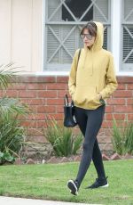 ALESSANDRA AMBROSIO Leaves a Friend